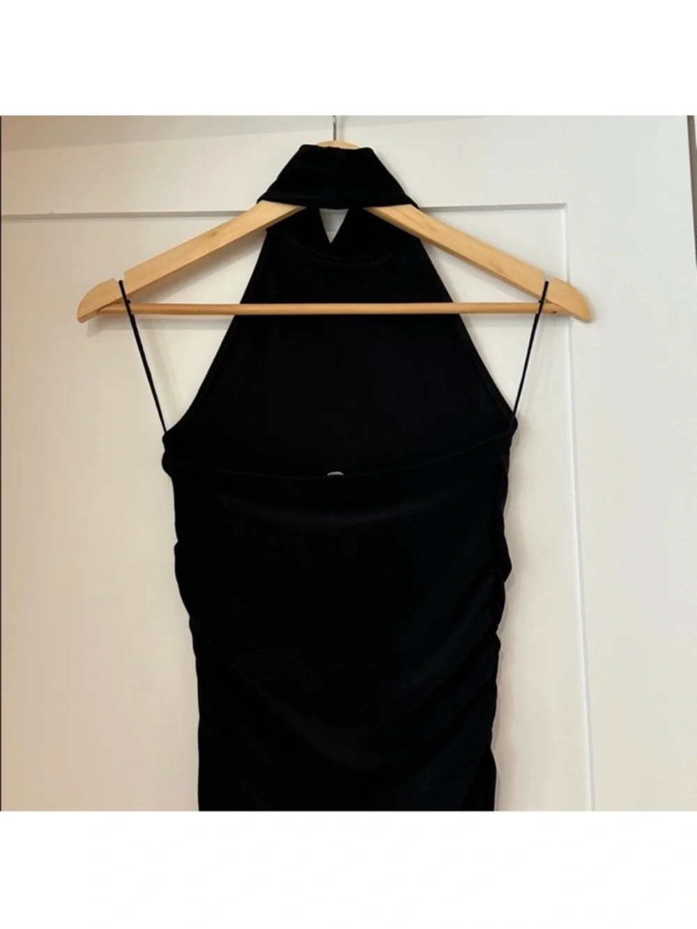 Aritzia smooth matter remedy halter dress black XS - Picture 5 of 6